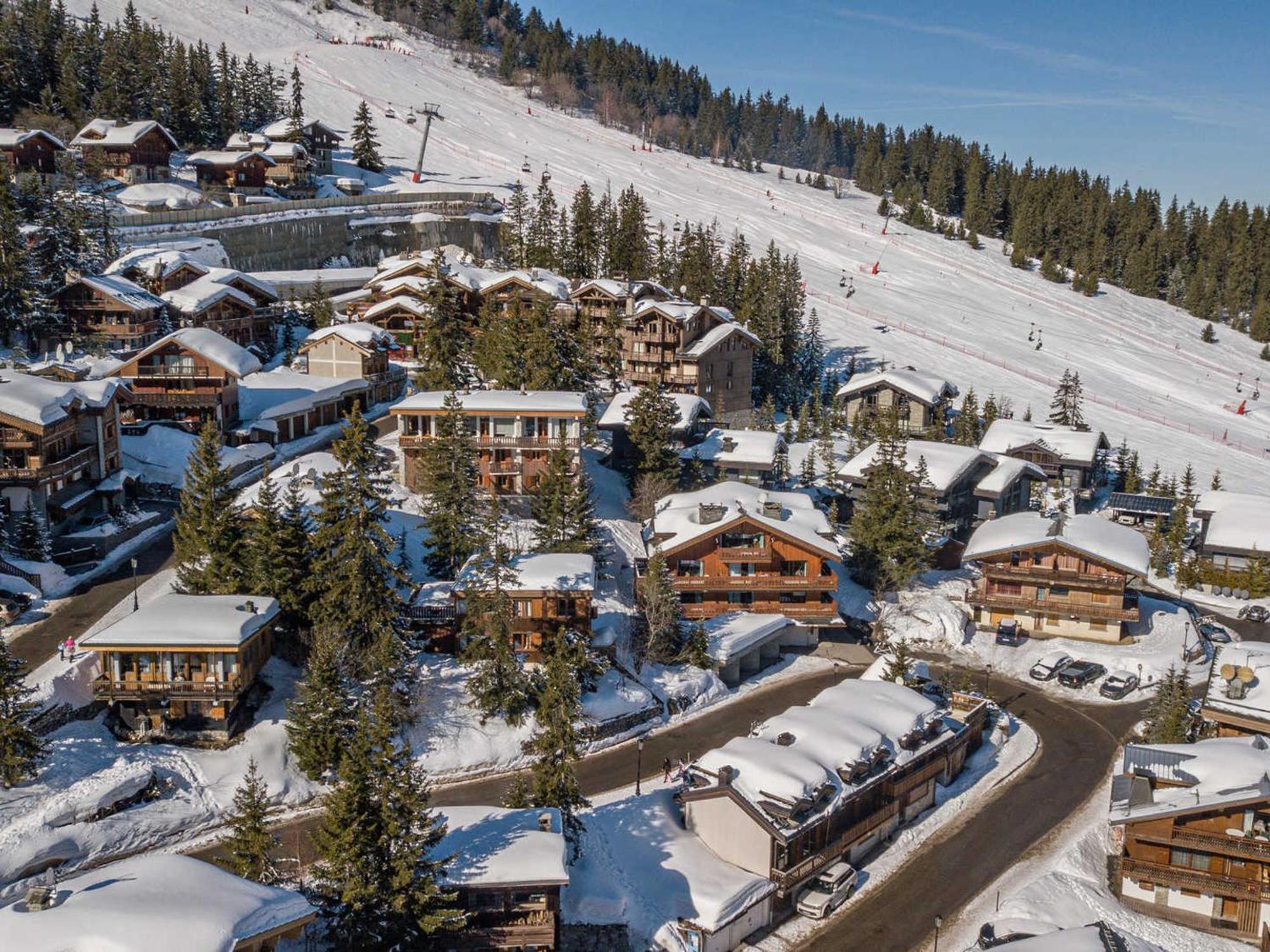 Chalet Charmant A Courchevel 1850 Avec Cheminee Et Terrasse Pour 6 - Fr-1-564-67 Apartment Exterior photo